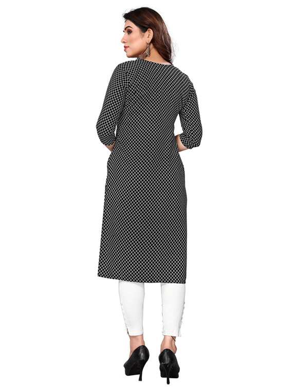 women pack of 3 printed straight kurta - 22270107 -  Standard Image - 2