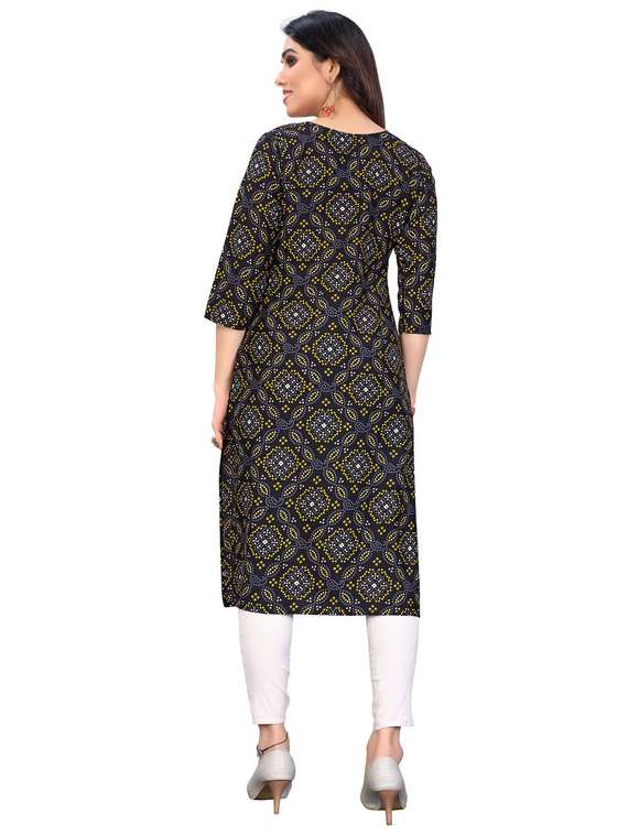 women pack of 3 printed straight kurta - 22270163 -  Standard Image - 2