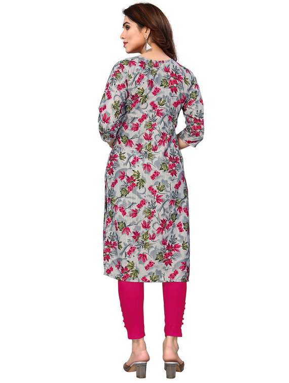women pack of 3 printed straight kurta - 22270176 -  Standard Image - 2