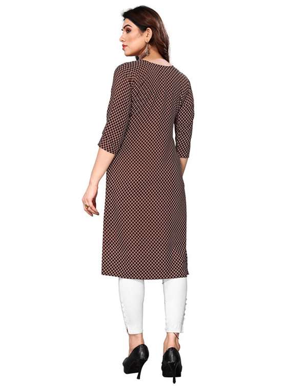 women pack of 3 printed straight kurta - 22270178 -  Standard Image - 2