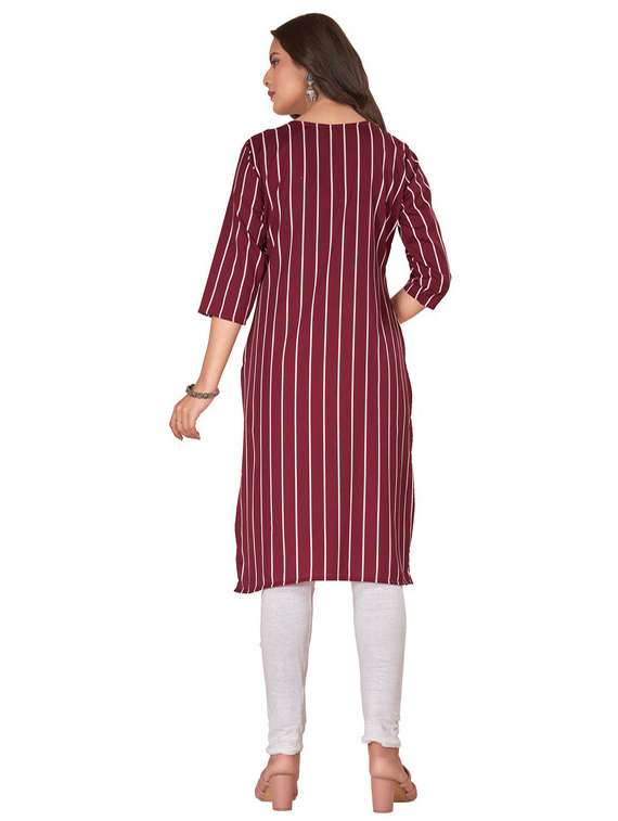 women pack of 3 printed straight kurta - 22270304 -  Standard Image - 2