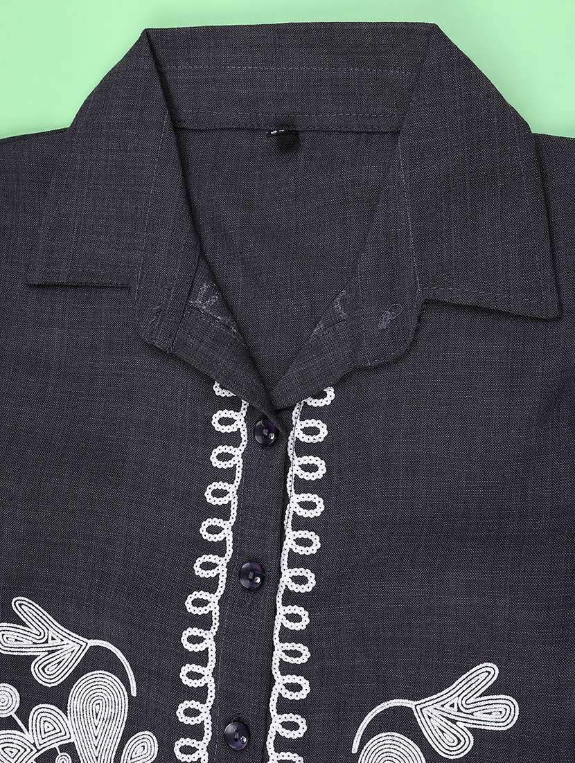 black cotton  top - 22271382 -  Standard Image - 2