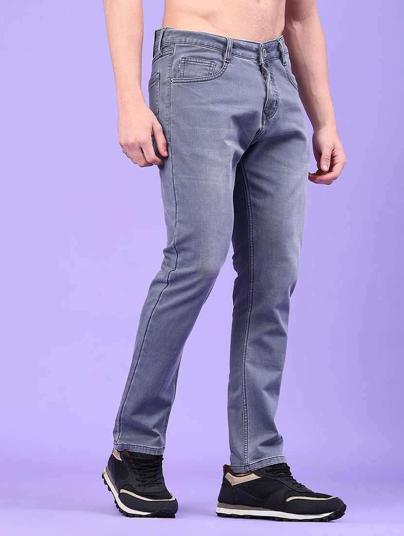 men washed mid rise full length jeans - 22271750 -  Standard Image - 2