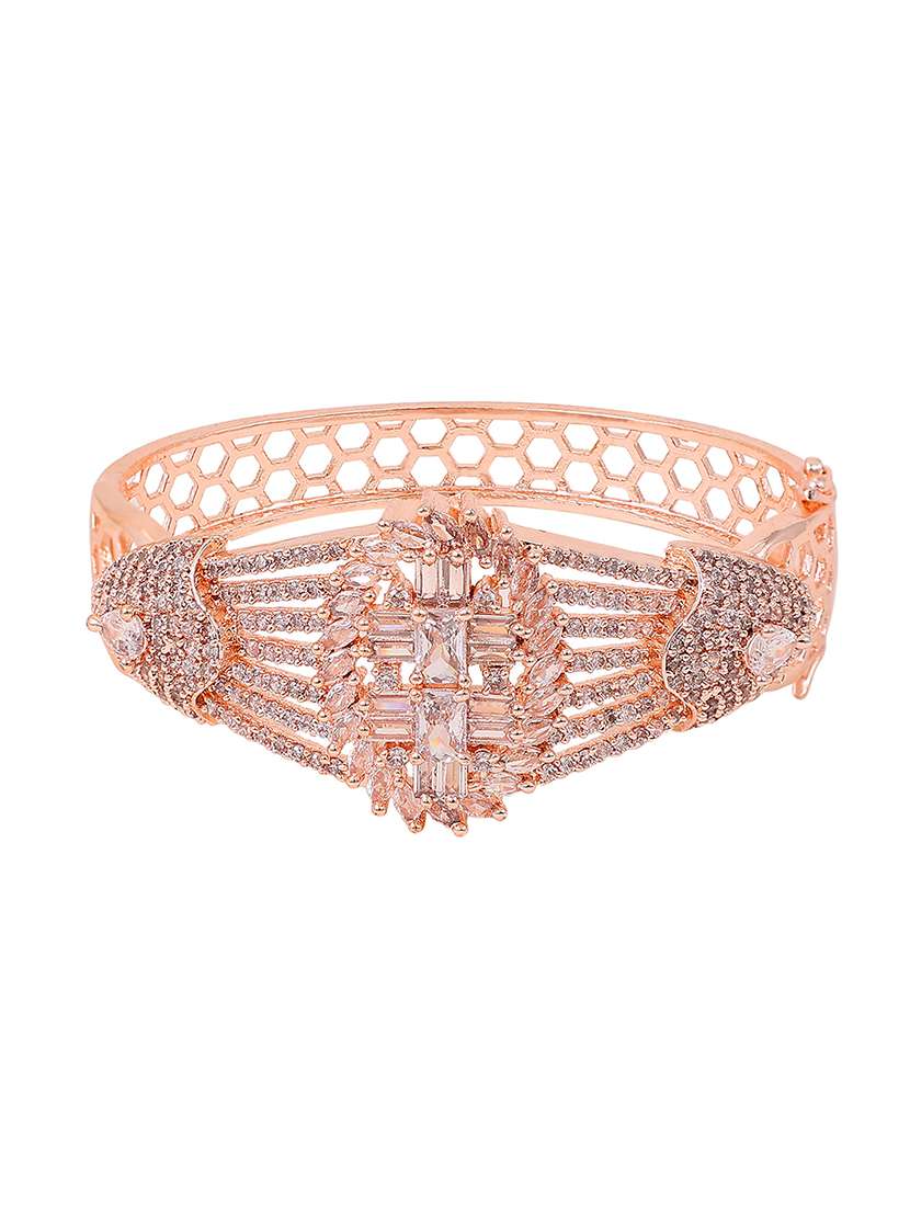 women cubic zirconia kada bracelet - 22271805 -  Standard Image - 2