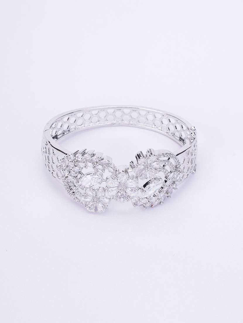 women cubic zirconia kada bracelet - 22271810 -  Standard Image - 2