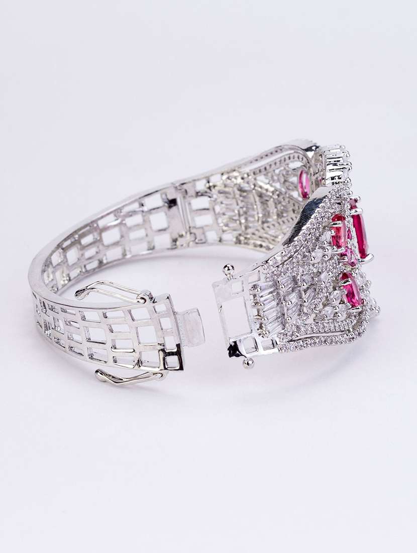 women cubic zirconia kada bracelet - 22271820 -  Standard Image - 2