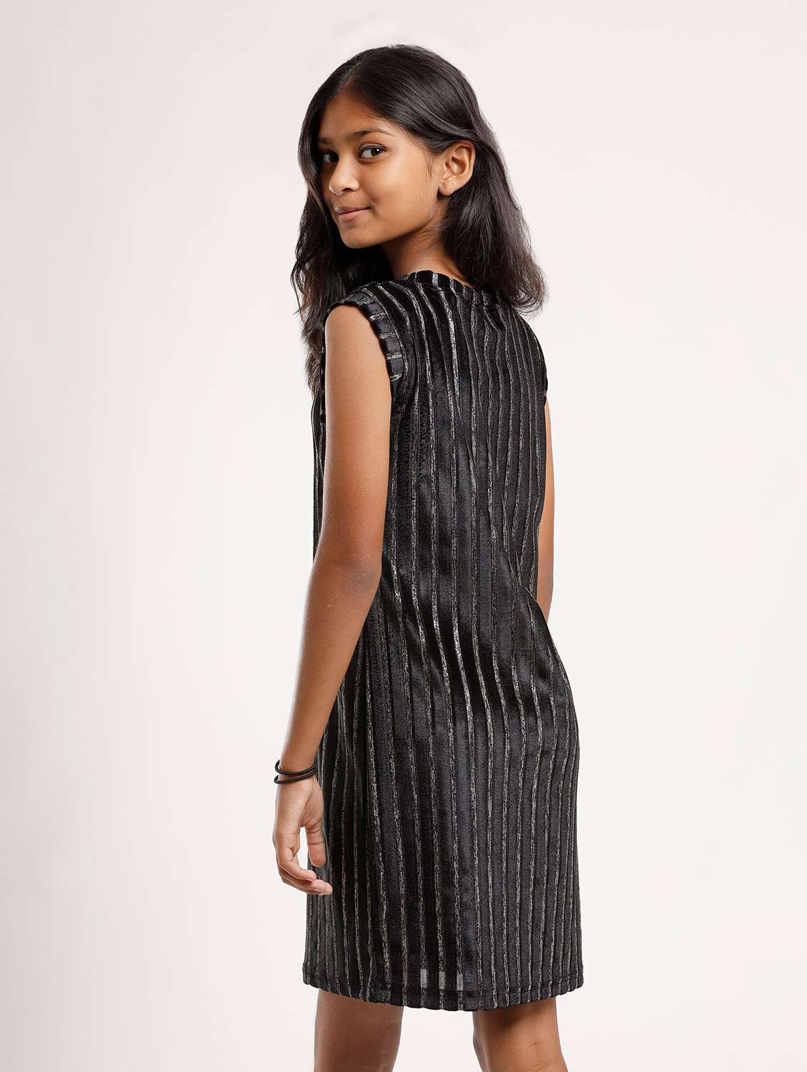 girls self designed sleeveless sheath dress - 22271976 -  Standard Image - 2