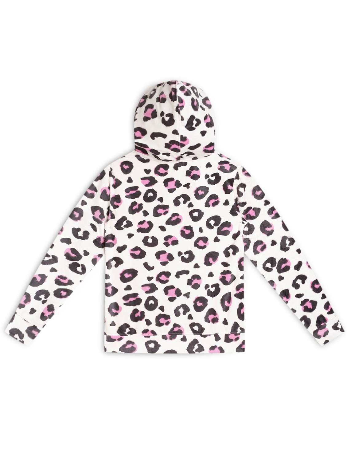girls printed long sleeve hooded sweatshirt - 22271992 -  Standard Image - 2