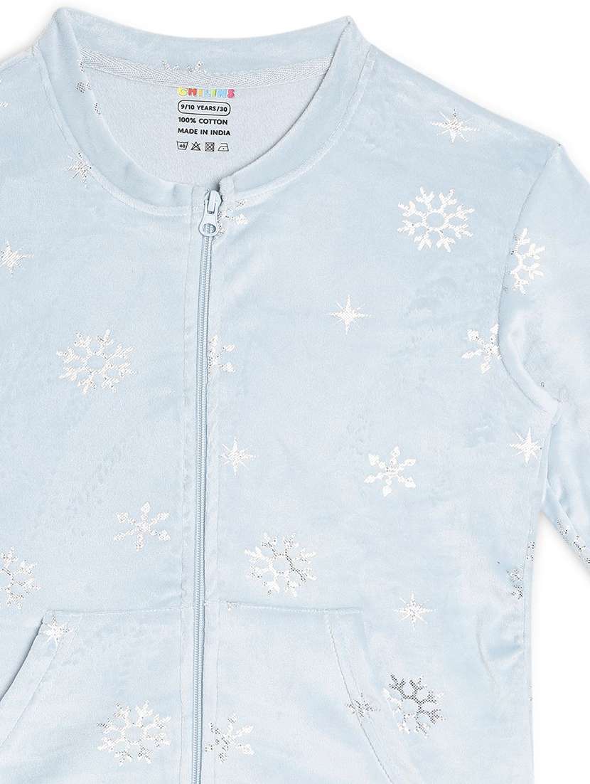 girls printed long sleeve sweatshirt - 22271996 -  Standard Image - 2