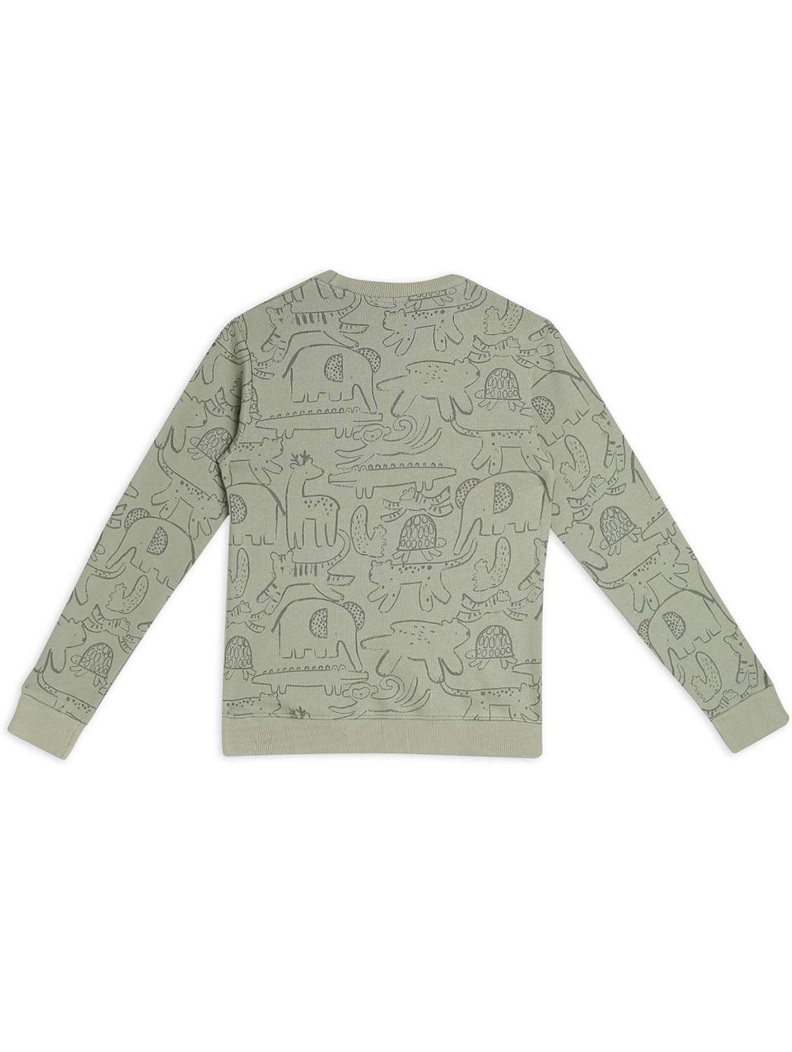 boys printed long sleeve sweatshirt - 22272005 -  Standard Image - 2