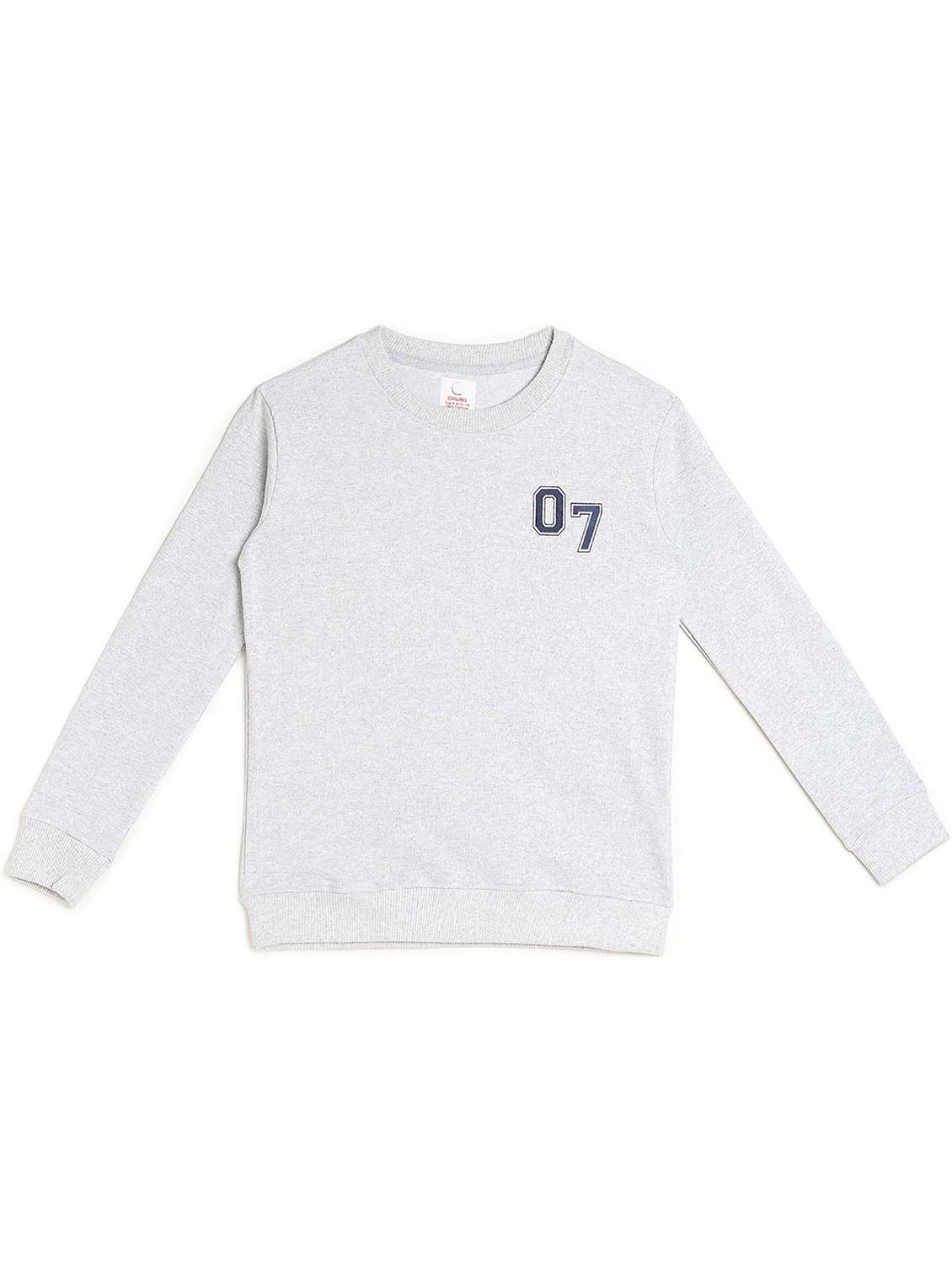 boys printed long sleeve sweatshirt - 22272011 -  Standard Image - 2