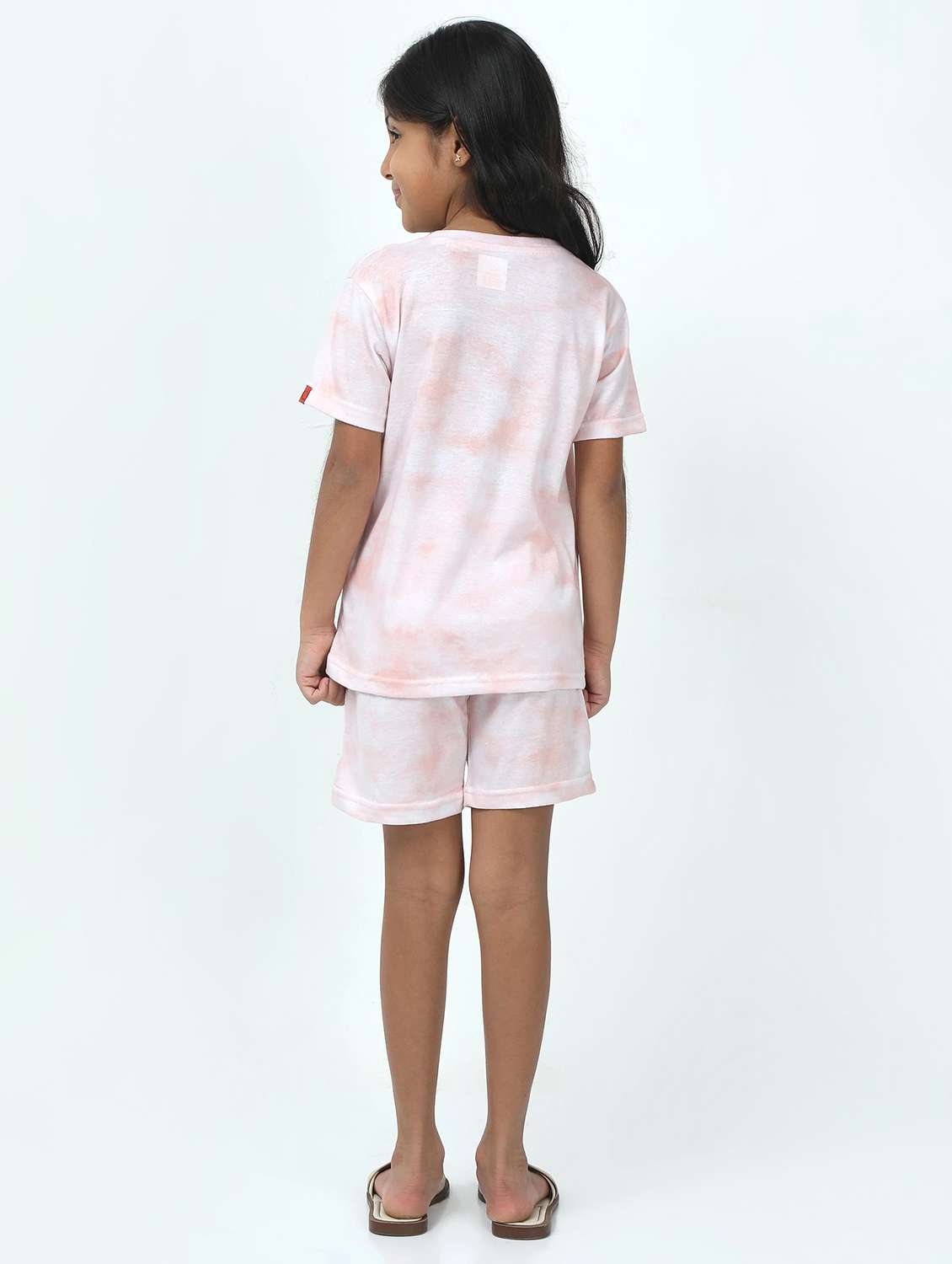 girls printed t-shirt and short set - 22272158 -  Standard Image - 2