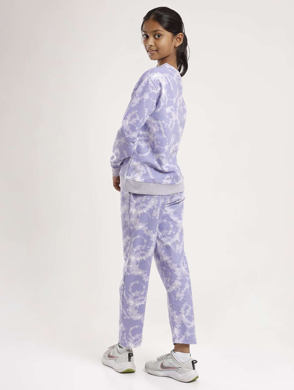 girls printed long sleeve full length set - 22272192 -  Standard Image - 2