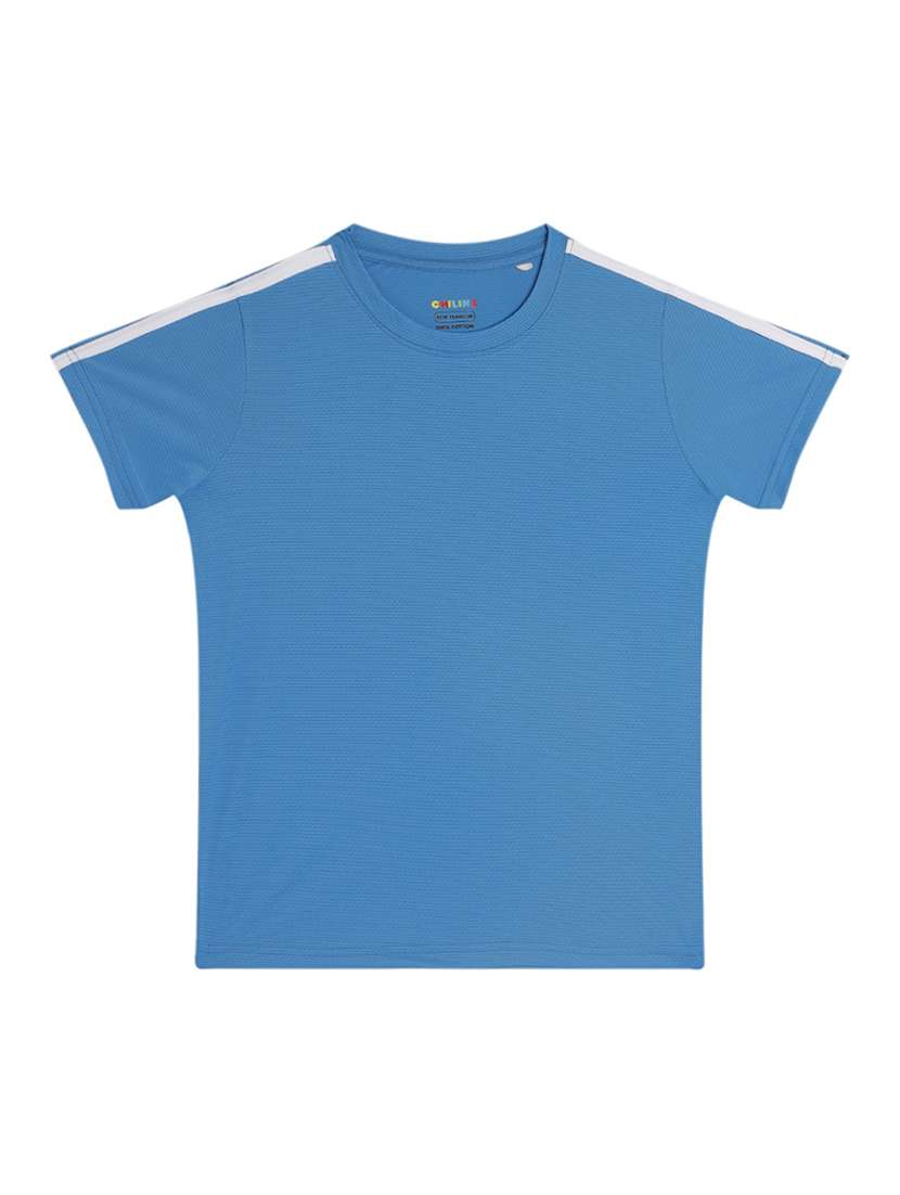 girls solid t-shirt and short set - 22272197 -  Standard Image - 2