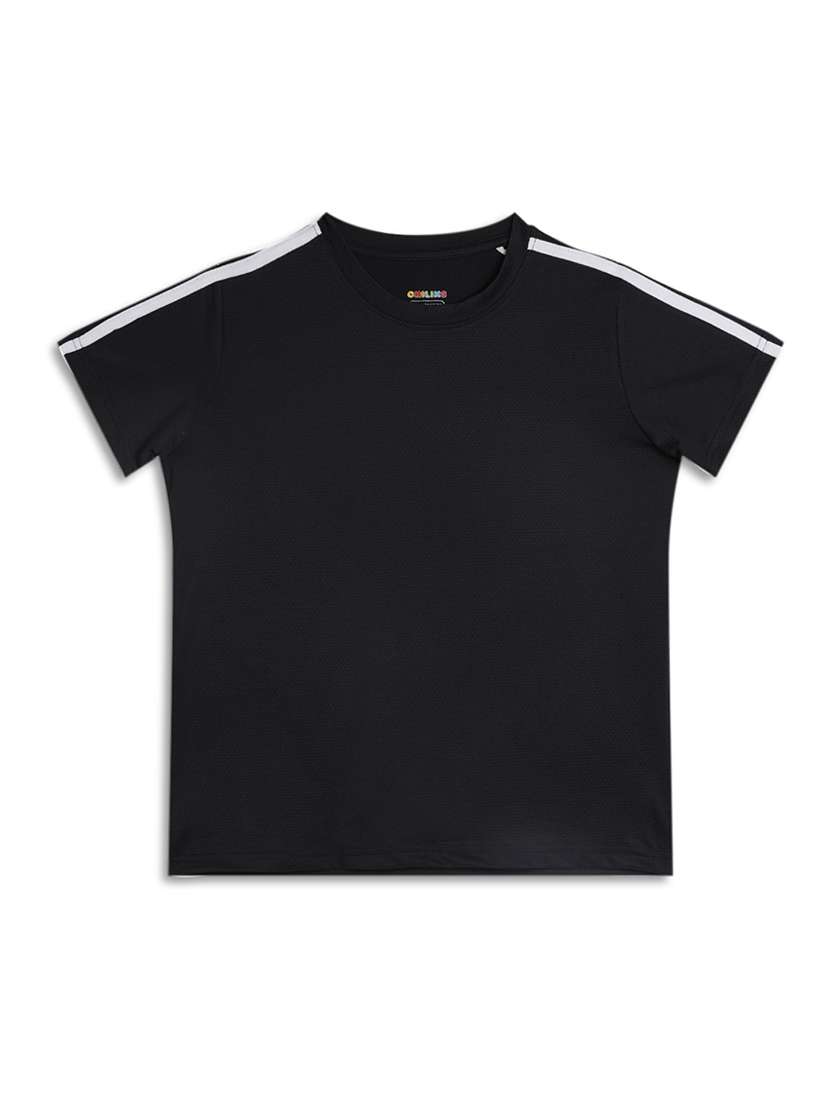 girls solid t-shirt and short set - 22272198 -  Standard Image - 2