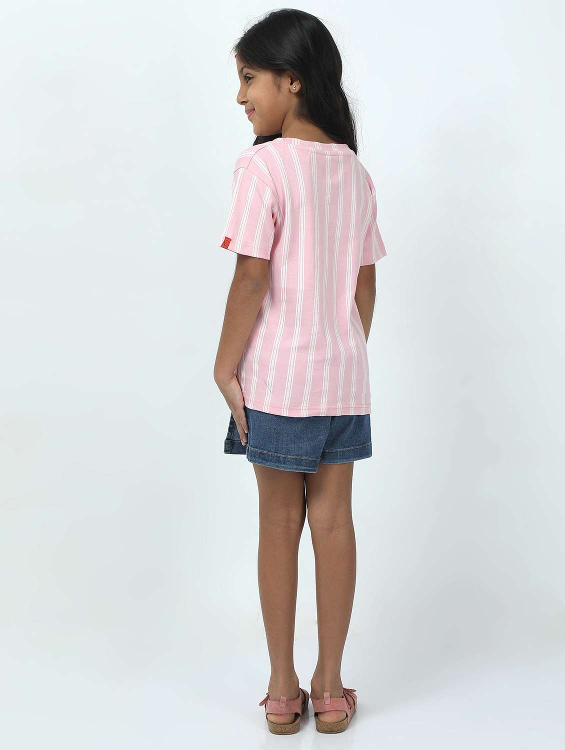 girls printed short sleeve tee - 22272343 -  Standard Image - 2
