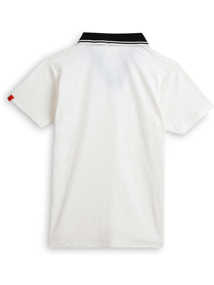 girls solid short sleeve polo tee - 22272349 -  Standard Image - 2