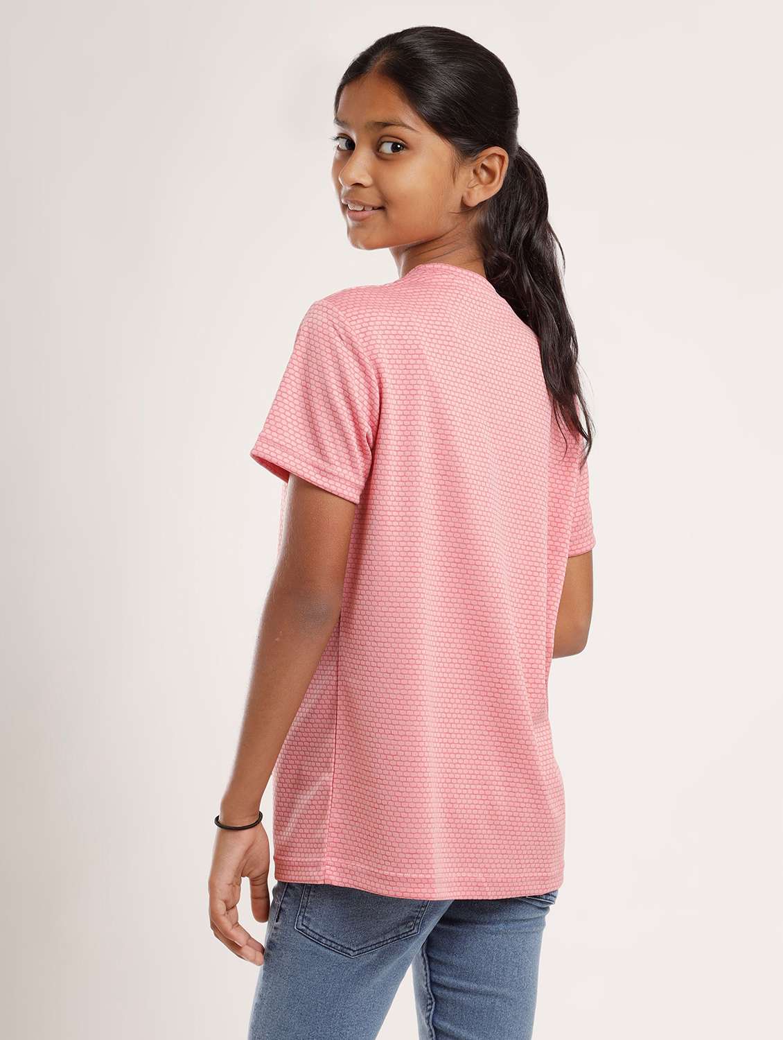 girls solid short sleeve tee - 22272383 -  Standard Image - 2