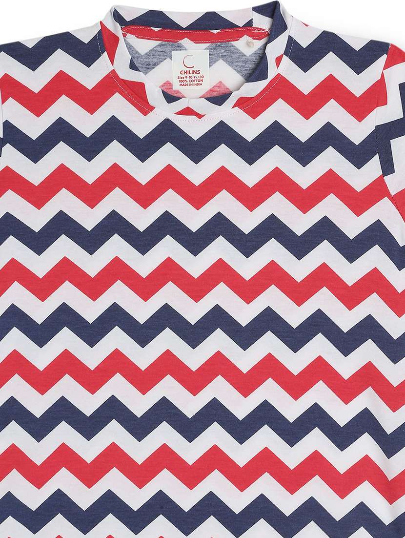 girls printed short sleeve tee - 22272405 -  Standard Image - 2