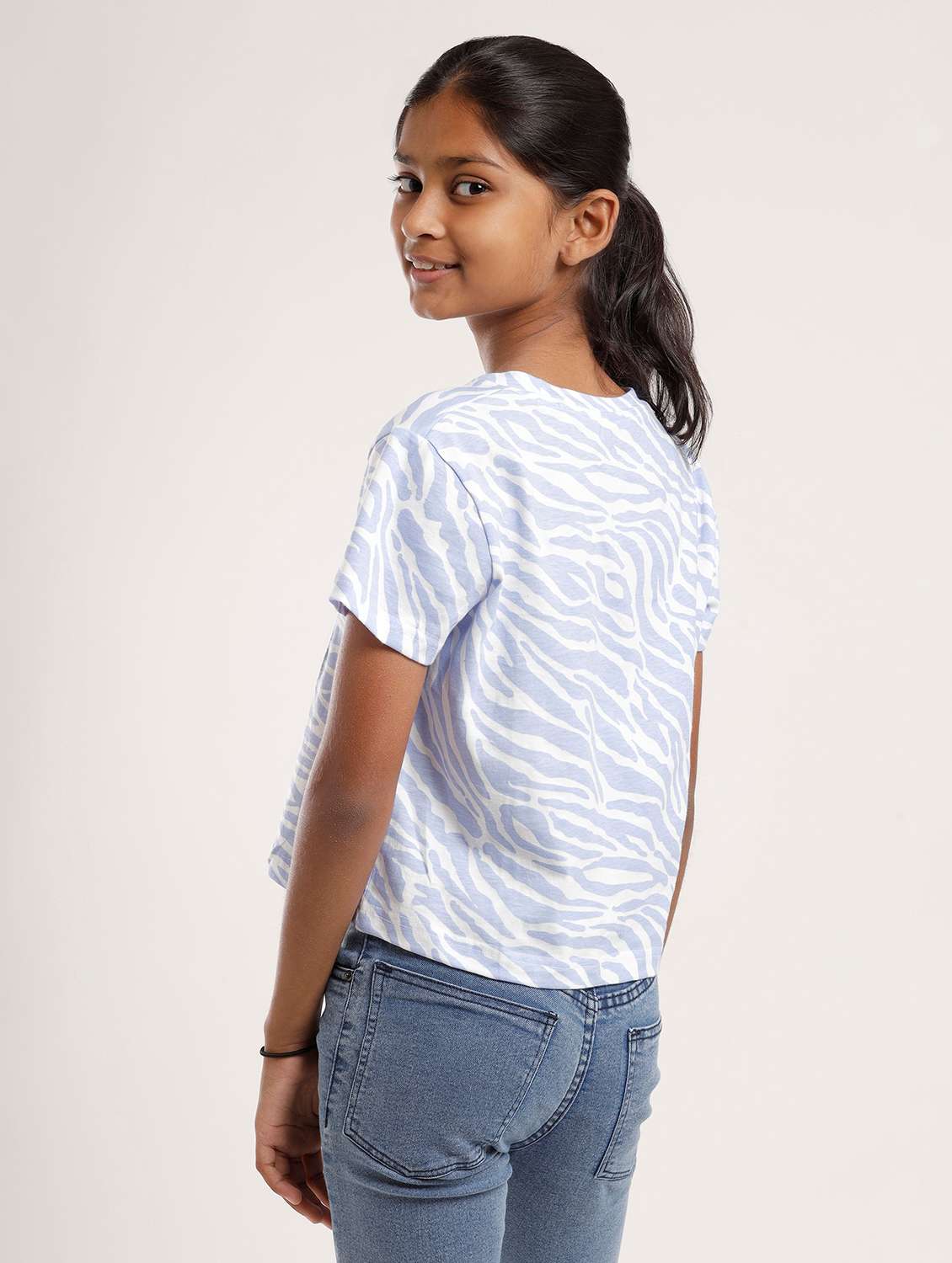 girls printed short sleeve tee - 22272407 -  Standard Image - 2