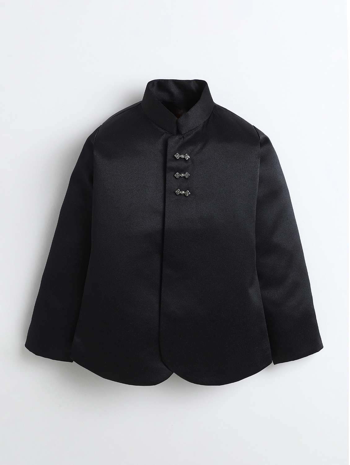 boys embroidered long sleeve sherwani set - 22272688 -  Standard Image - 2