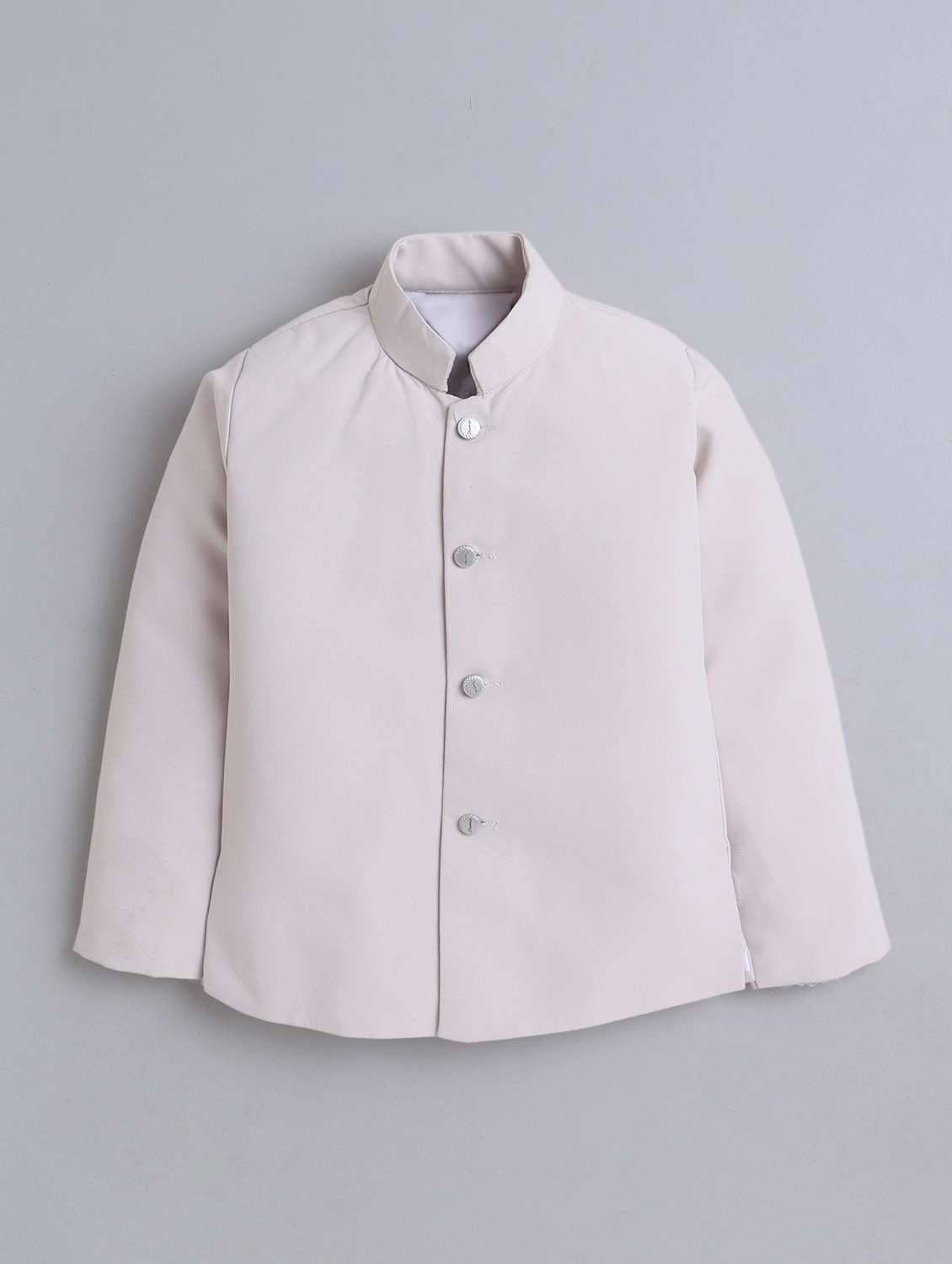 boys embroidered long sleeve sherwani set - 22272695 -  Standard Image - 2