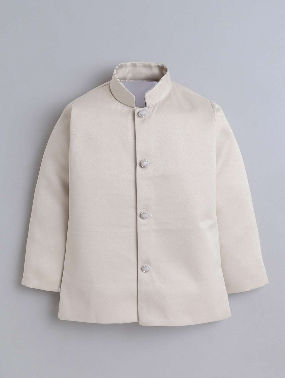 boys embroidered long sleeve sherwani set - 22272702 -  Standard Image - 2