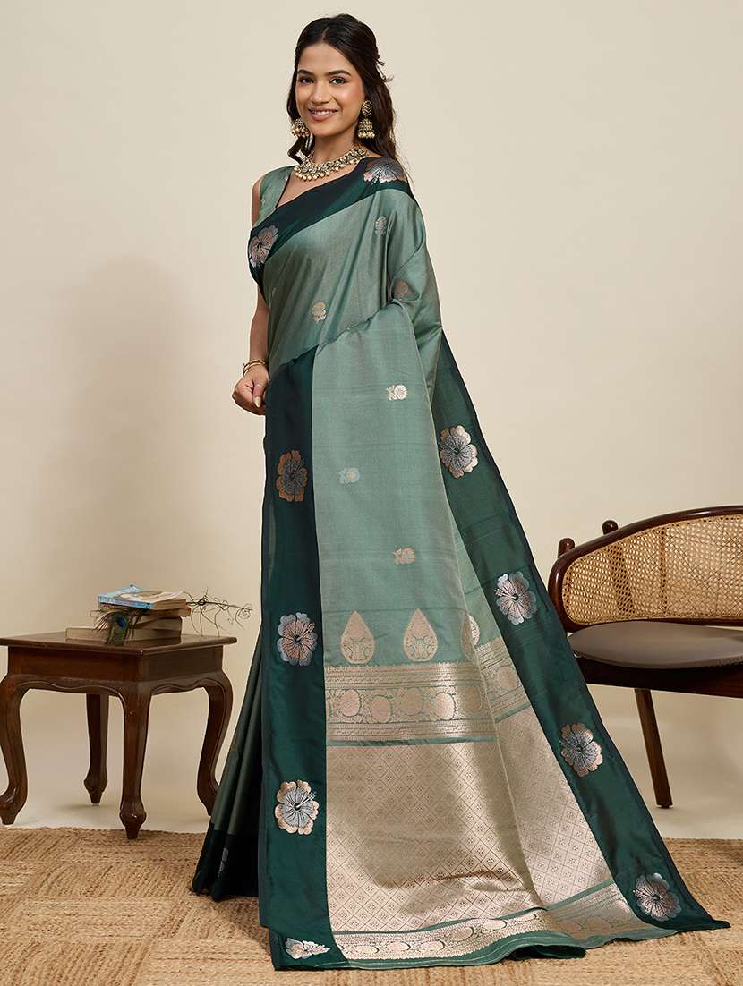 women self design banarasi saree with blouse - 22272756 -  Standard Image - 2