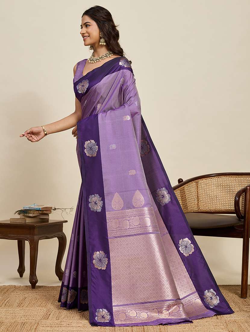 women self design banarasi saree with blouse - 22272757 -  Standard Image - 2