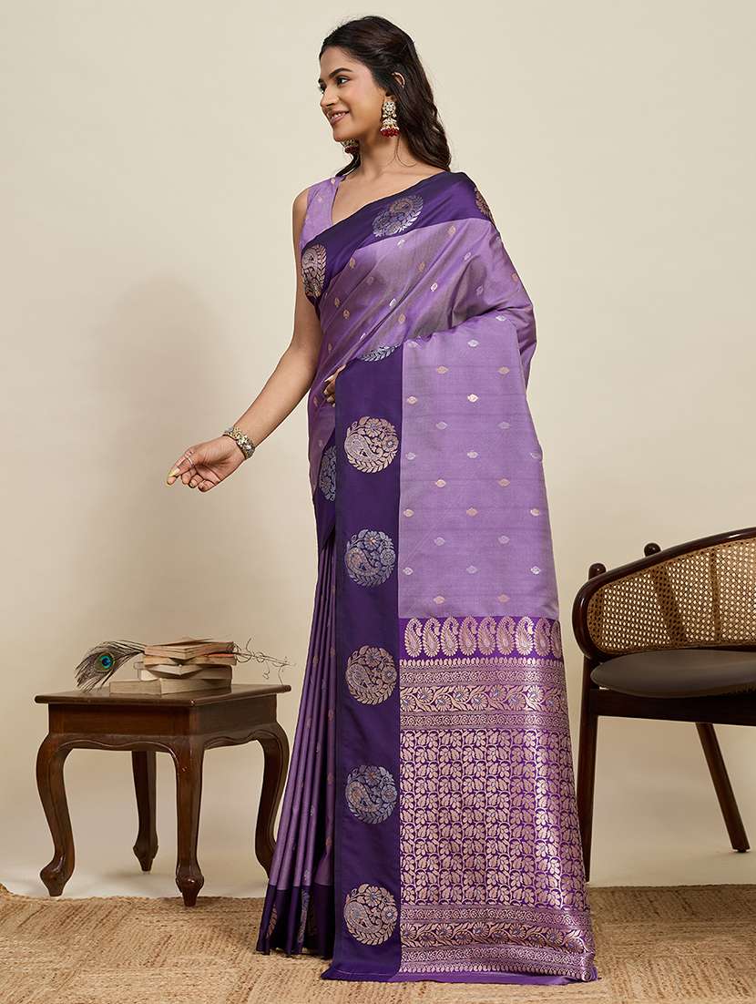 women self design banarasi saree with blouse - 22272761 -  Standard Image - 2