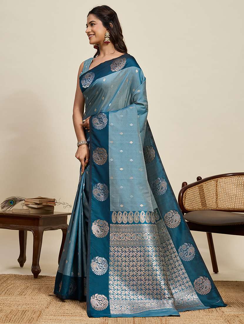 women self design banarasi saree with blouse - 22272763 -  Standard Image - 2