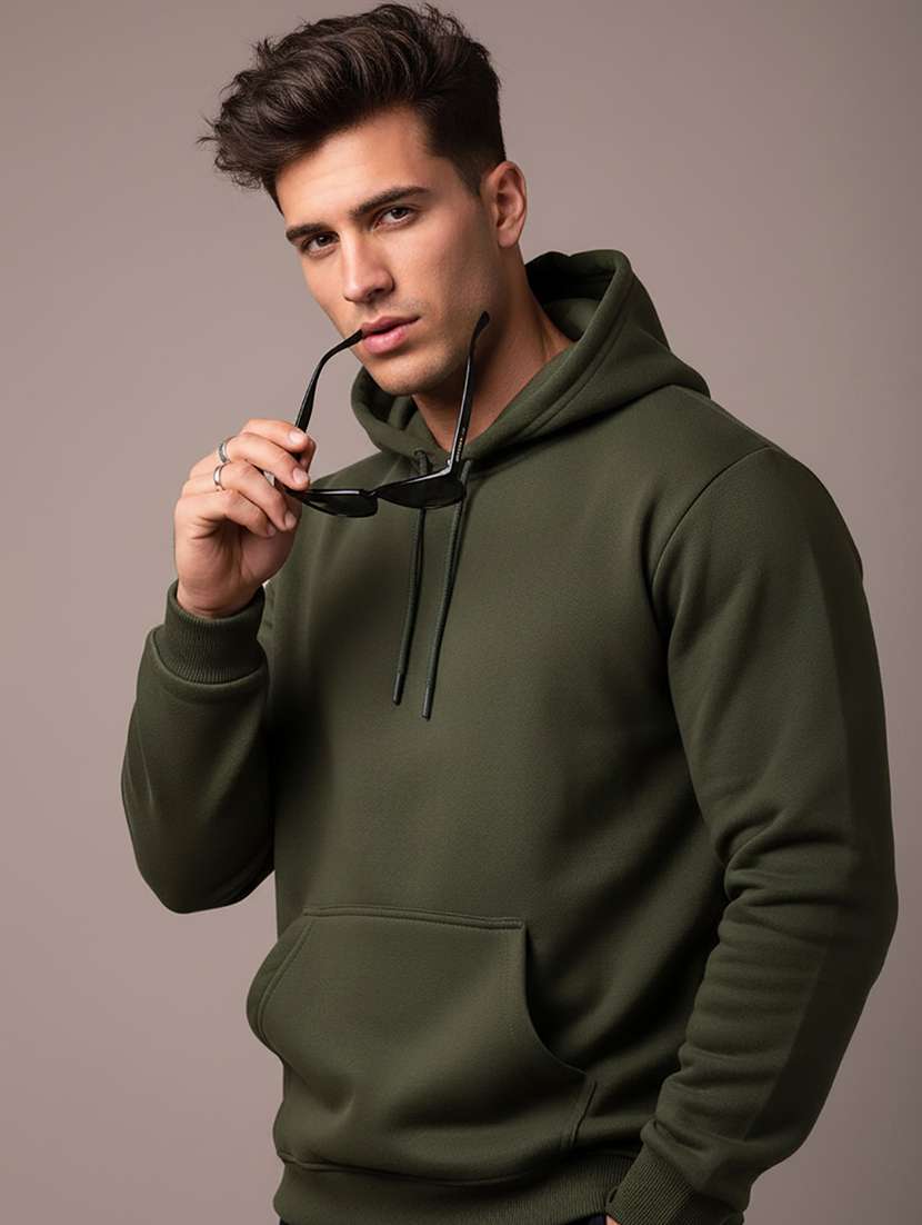 men solid long sleeve regular fit sweatshirt - 22272975 -  Standard Image - 2