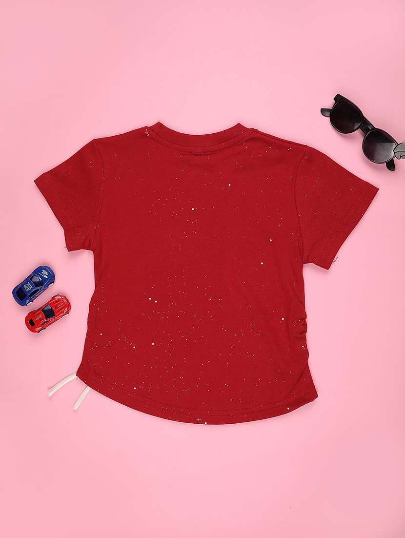 girls self designed short sleeve tee - 22273110 -  Standard Image - 2