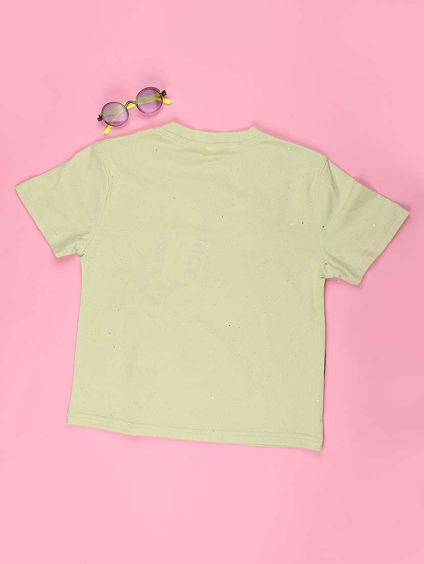 girls self designed short sleeve tee - 22273115 -  Standard Image - 2