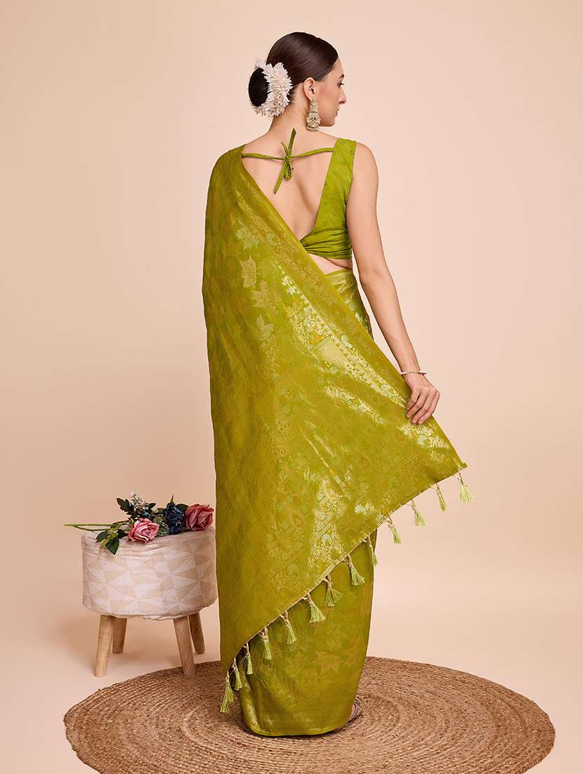 women self design banarasi saree with blouse - 22274086 -  Standard Image - 2