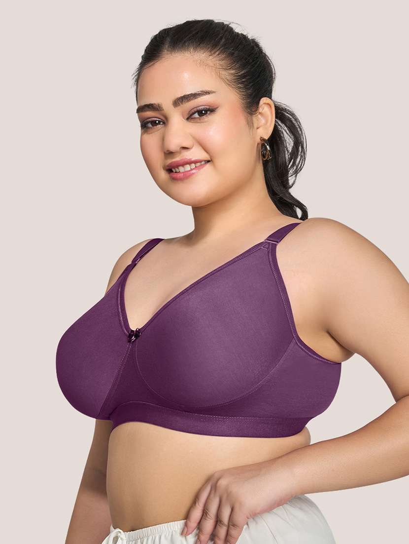 women plus size solid minimizer bra - 22274242 -  Standard Image - 2