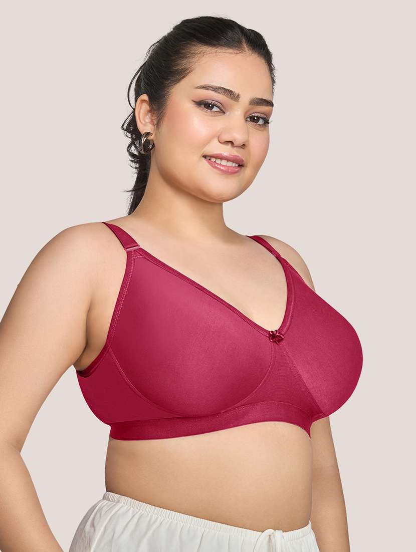 women plus size solid minimizer bra - 22274243 -  Standard Image - 2