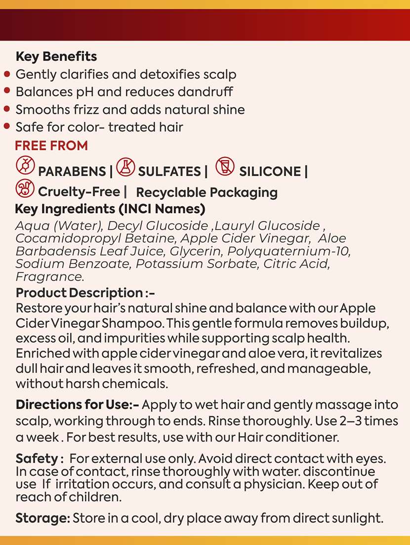 apple cider vinegar shampoo - 22274280 -  Standard Image - 2