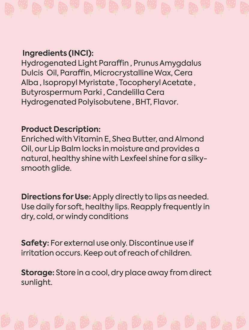 strawberry lip balm  - 22274282 -  Standard Image - 2