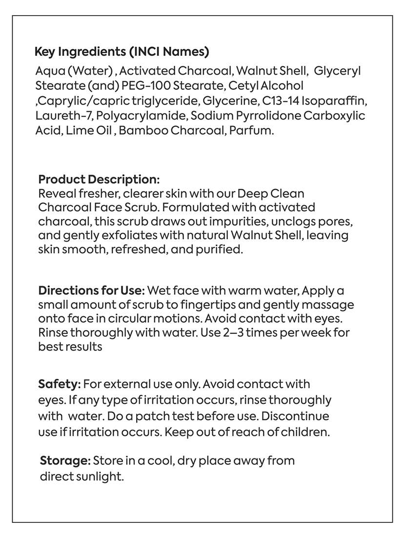 charcoal face scrub - 22274288 -  Standard Image - 2