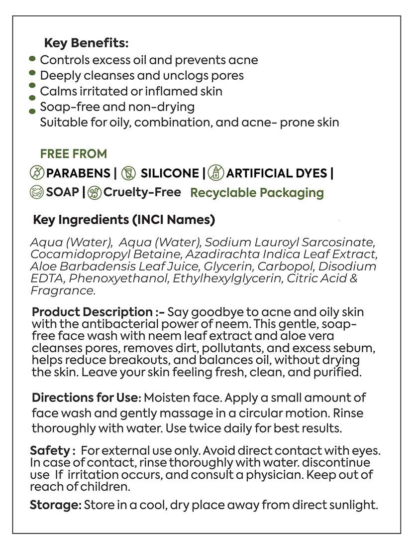 neem face wash - 22274290 -  Standard Image - 2