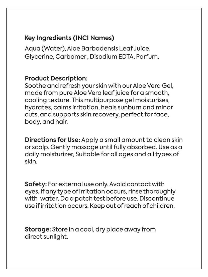 be purely you aloevera gel - 22274294 -  Standard Image - 2