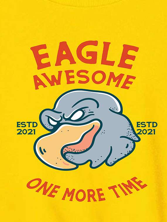 boys front print long sleeve sweatshirt - 22274323 -  Standard Image - 2