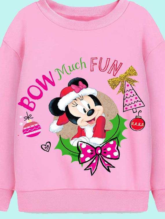 girls printed long sleeve sweatshirt  - 22274363 -  Standard Image - 2