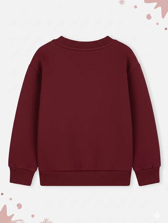 girls printed long sleeve sweatshirt combo - 22274374 -  Standard Image - 2