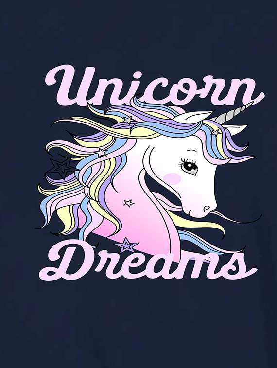 girls front print long sleeve sweatshirt - 22274404 -  Standard Image - 2