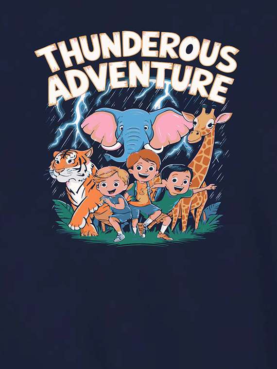 girls front print long sleeve sweatshirt - 22274405 -  Standard Image - 2