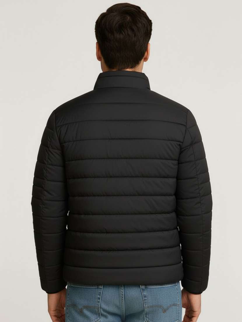 men solid long sleeve lightweight puffer jacket - 22275476 -  Standard Image - 2