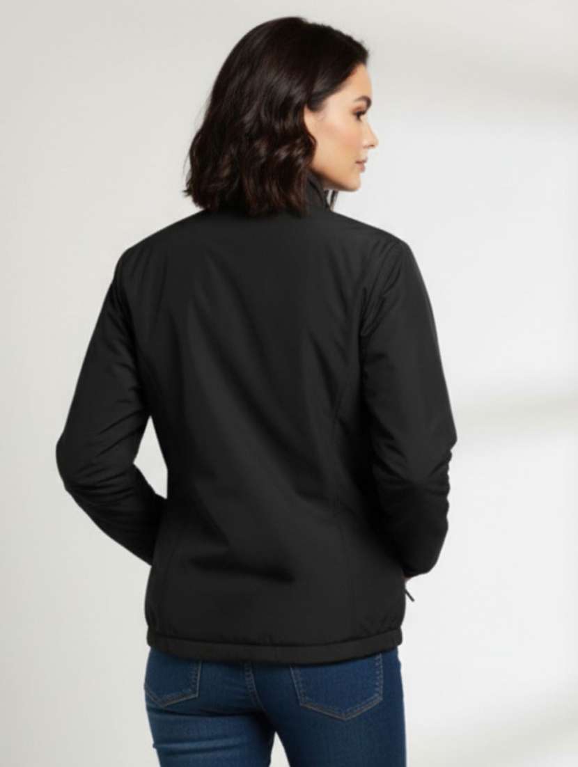 women solid long sleeve windcheater jacket - 22275483 -  Standard Image - 2