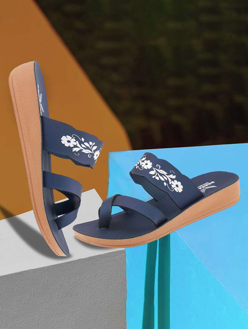 women printed open toe sandal